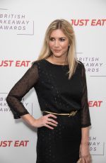 LISA FAULKNER at British Takeaway Awards in London 11/12/2018
