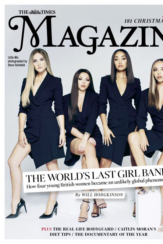 LITTLE MIX on the Cover of Times Magazine, 2018