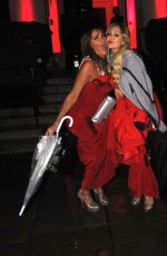 LIZZIE CUNDY and KRISTINA RIHANOFF  Night Out in London 11/20/2018