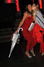 LIZZIE CUNDY and KRISTINA RIHANOFF  Night Out in London 11/20/2018
