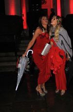 LIZZIE CUNDY and KRISTINA RIHANOFF  Night Out in London 11/20/2018