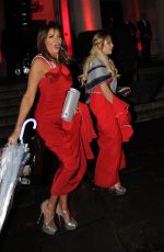 LIZZIE CUNDY and KRISTINA RIHANOFF  Night Out in London 11/20/2018