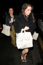 LOTTIE MOSS Arrives at Never Fully Dressed VIP Festive Dinner in London 11/29/2018