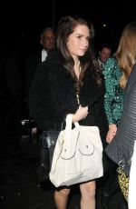 LOTTIE MOSS Arrives at Never Fully Dressed VIP Festive Dinner in London 11/29/2018