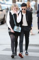 LUCY BOYNTON and Rami Malek Out in Beverly Hills 11/14/2018