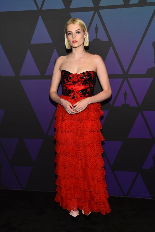 LUCY BOYNTON at Governors Awards in Hollywood 11/18/2018