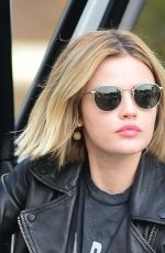 LUCY HALE in Denim Out in Los Angeles 10/19/2018