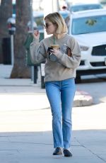 LUCY HALE Leaves Starbucks in Studio City 11/27/2018