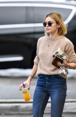 LUCY HALE Out and About in Los Angeles 11/29/2018