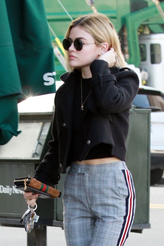 LUCY HALE Out in Studio City 11/28/2018