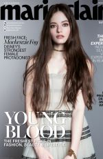 MACKENZIE FOY in Marie Claire Magazine, Malaysia November 2018
