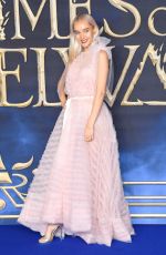 MADDI JEAN WATERHOUSE at Fantastic Beasts: The Crimes of Grindelwald Premiere in London 11/13/2018