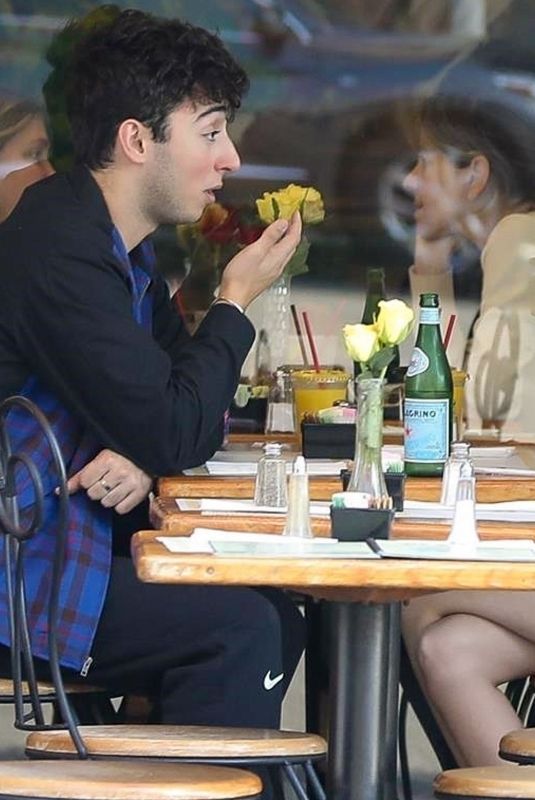 MADISON BEER and Zack Bia Out for Lunch in Beverly Hills 11/28/2018
