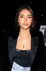 MADISON BEER at Peppermint Club in West Hollywood 11/26/2018