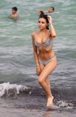 MADISON BEER in Bikini on the Beach in Miami 11/22/2018