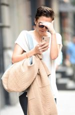 MAGGUE GYLLENHAAL Out and About in New York 11/01/2018