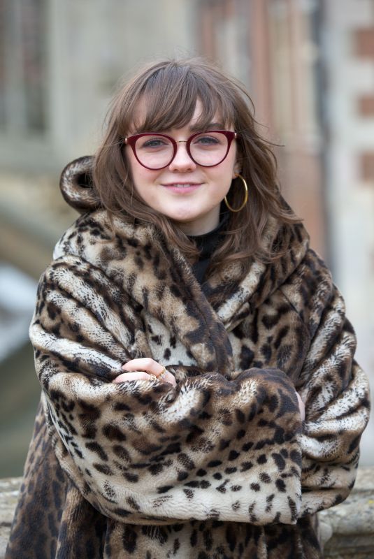 MAISIE WILLIAMS at St John\s College in Cambridge 11/27/2018