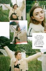 MAISIE WILLIAMS in Elle Magazine, UK October 2018 Issue