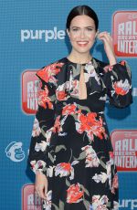 MANDY MOORE at Ralph Breaks the Internet Premiere in Hollywood 11/05/2018