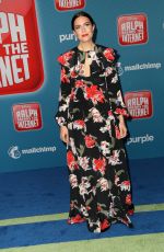 MANDY MOORE at Ralph Breaks the Internet Premiere in Hollywood 11/05/2018