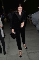 MANDY MOORE Leaves Henry in West Hollywood 11/15/2018