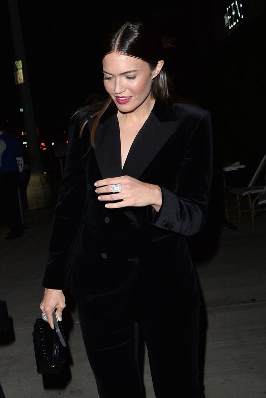 MANDY MOORE Leaves Henry in West Hollywood 11/15/2018