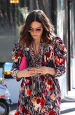 MANDY MOORE Out and About in Beverly Hills 11/14/2018