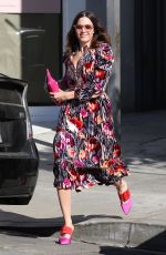 MANDY MOORE Out and About in Beverly Hills 11/14/2018