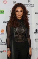 MARCIELA GONZALEZ at 2018 International Emmy Awards in New York 11/19/2018