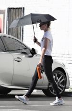 MARGOT ROBBEI Leaves a Gym in Los Angeles 11/03/2018