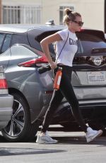 MARGOT ROBBEI Leaves a Gym in Los Angeles 11/03/2018
