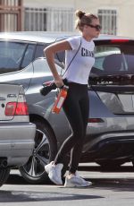 MARGOT ROBBEI Leaves a Gym in Los Angeles 11/03/2018
