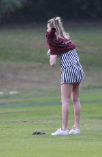 MARGOT ROBBIE Playing Golf in Los Angeles 11/11/2018
