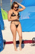 MARIA JADE in Bikini at a Beach in Miami 11/20/2018