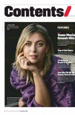 MARIA SHARAPOVA in Entrepreneur Magazine, December 2018
