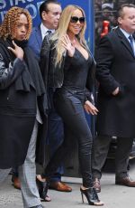 MARIAH CAREY Leaves Good Morning America in New York 11/19/2018