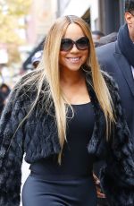 MARIAH CAREY Out in New York 11/20/2018