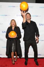 MARISKA HARGITAY at Paul Rudd All-star Bowling Benefit in New York 11/05/2018