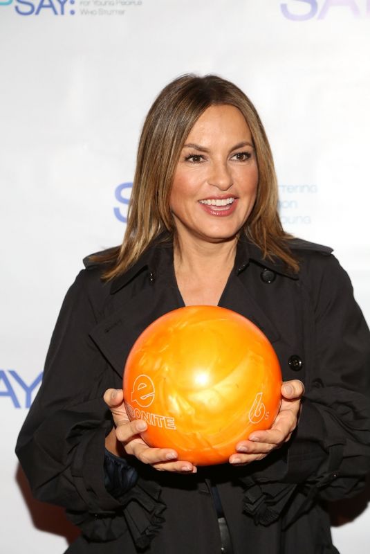 MARISKA HARGITAY at Paul Rudd All-star Bowling Benefit in New York 11/05/2018