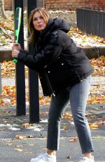 MARISKA HARGITAY on the Set of Law & Order: pecial Victims Unit 11/16/2018