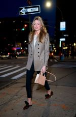 MARTHA HUNT Night Out in New York 11/13/2018