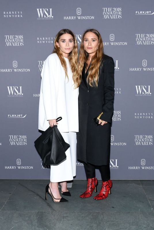 MARY KATE and ASHLEY OLSEN at WSJ Magazine Innovator Awards in New York 11/07/2018