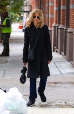 MEG RYAN Out and About in New York 11/02/2018