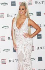 MEGAN BARTON HANSON at Beauty Awards 2018 in London 11/26/2018
