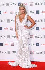 MEGAN BARTON HANSON at Beauty Awards 2018 in London 11/26/2018