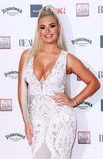 MEGAN BARTON HANSON at Beauty Awards 2018 in London 11/26/2018