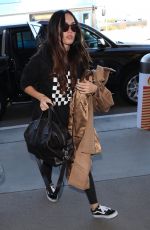 MEGAN FOX at LAX Airport in Los Angeles 11/26/2018
