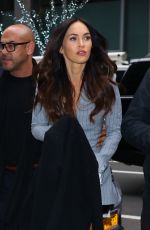 MEGAN FOX Leaves Today Show in New York 11/28/2018