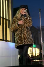 MEGAN MCKENNA Performs at Colchester Christmas Lights Switch 11/25/2018