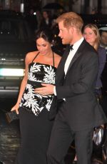 MEGHAN MARKLE and Prince Harry at Royal Variety Performance in London 11/19/2018